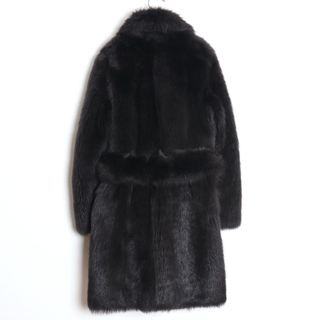 NWTボッテガヴェネタ 21AW ユニセックス トスカーナシアリングコート ダークブラウン サイズ36 - 新品