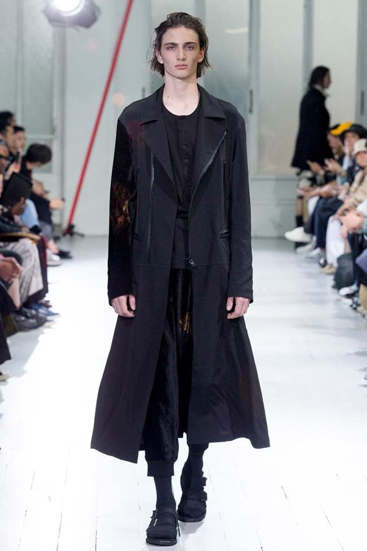Yohji Yamamoto Pour Homme 20SS LOOK27 Tuxedo Long Riders Coat - Good Condition