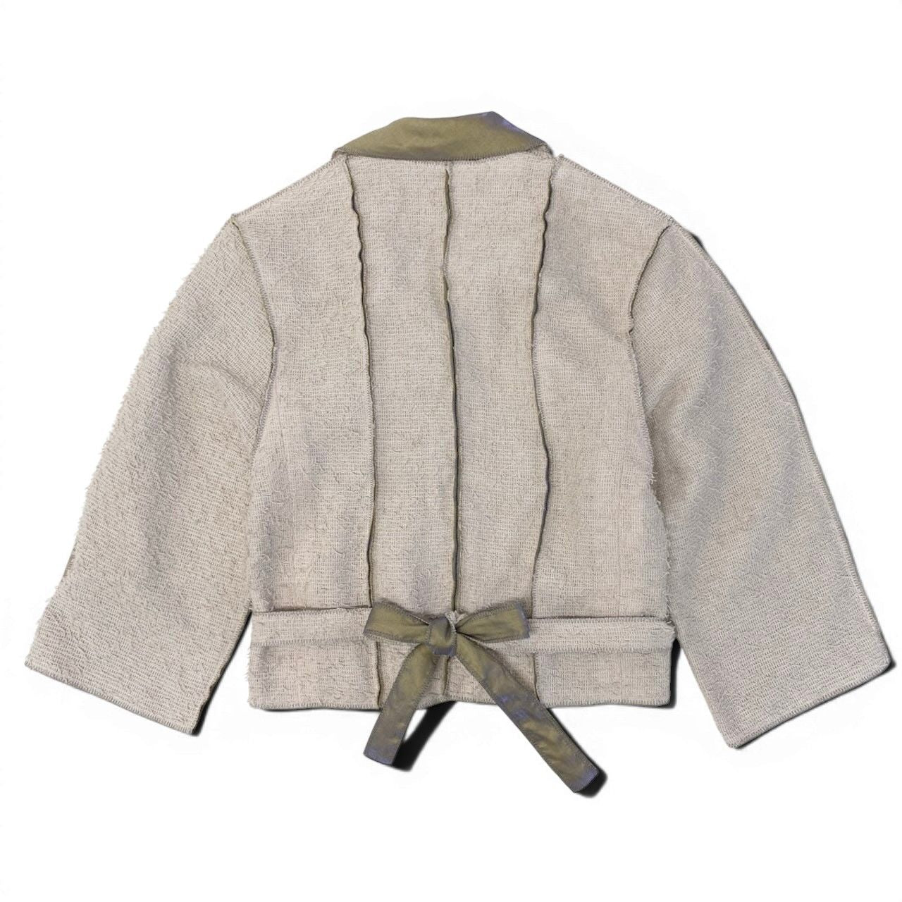 CHANEL 1999 Tweed Jacket Beige Size 34 Made in France