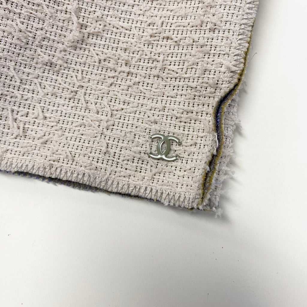 CHANEL 1999 Tweed Jacket Beige Size 34 Made in France