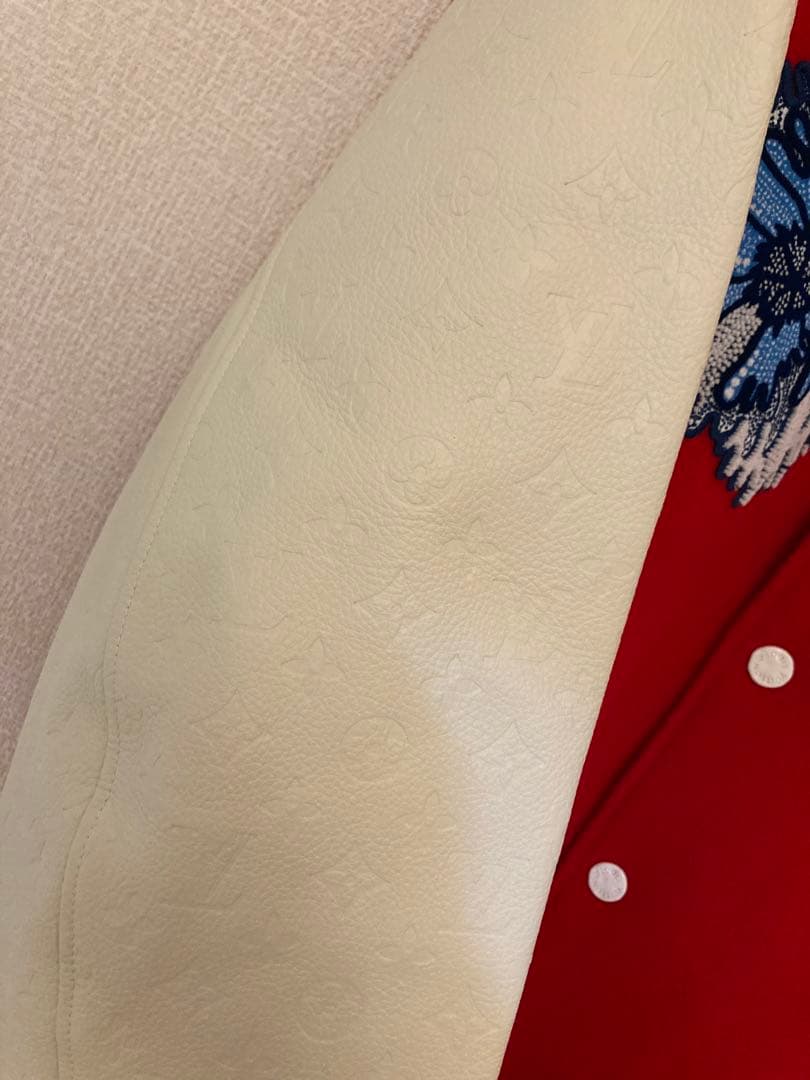 Louis Vuitton x Yayoi Kusama Embroidered Varsity Blouson Size 48 - Unused