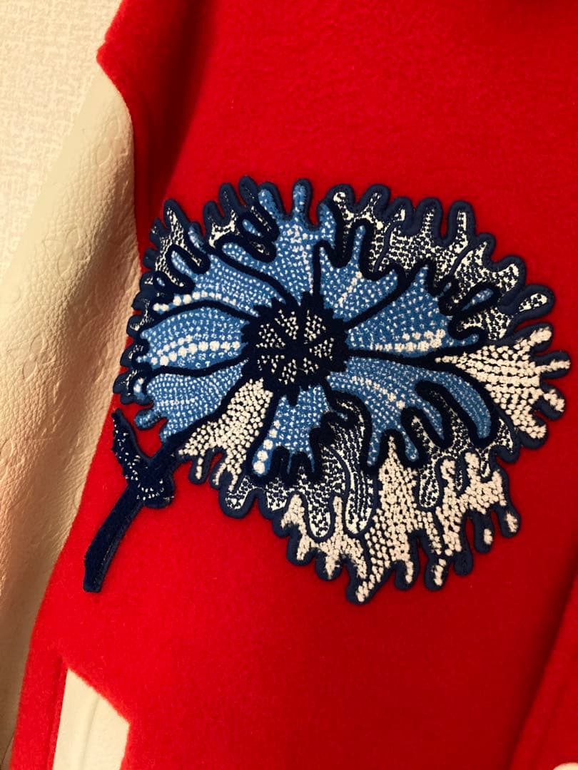 Louis Vuitton x Yayoi Kusama Embroidered Varsity Blouson Size 48 - Unused