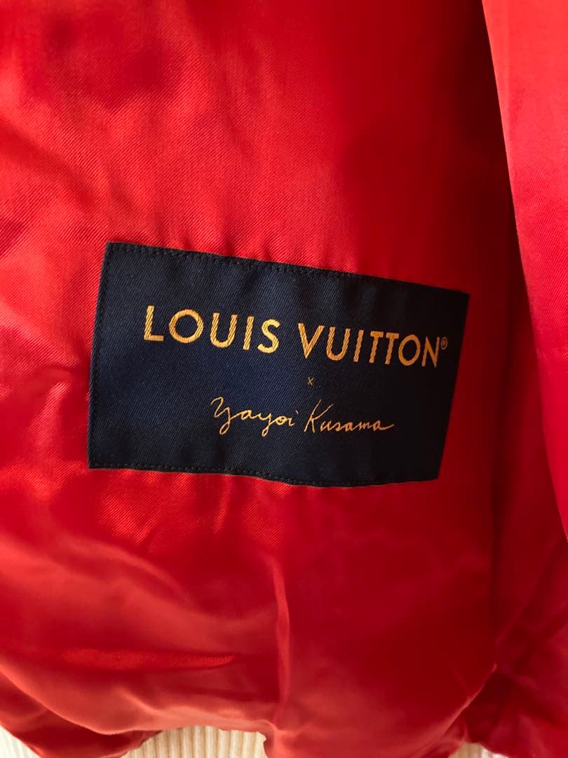 Louis Vuitton x Yayoi Kusama Embroidered Varsity Blouson Size 48 - Unused