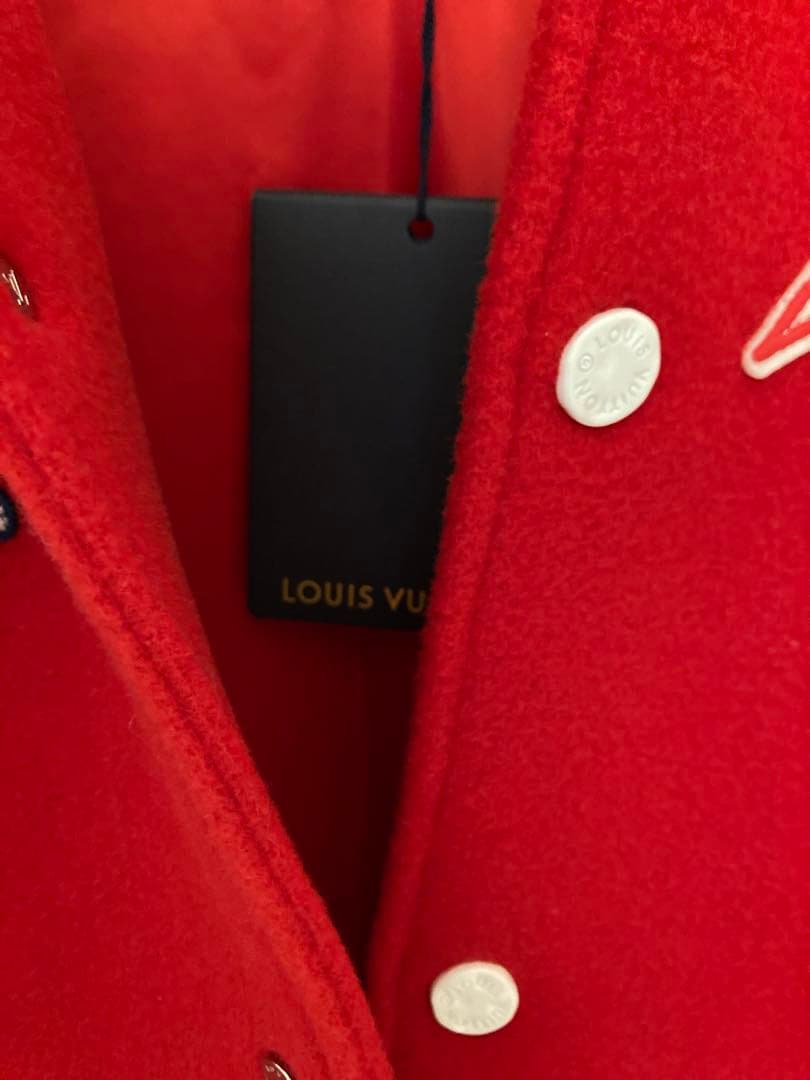 Louis Vuitton x Yayoi Kusama Embroidered Varsity Blouson Size 48 - Unused