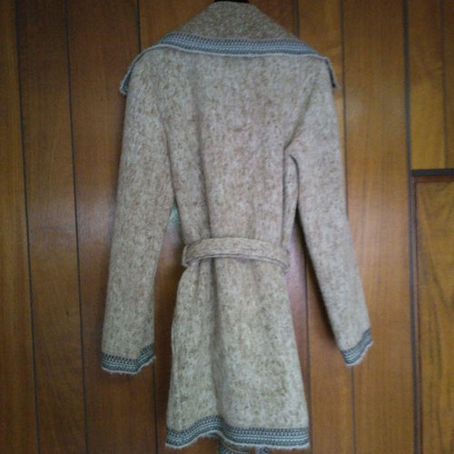 CHANEL Alpaca Coat Size 36 - Unused Near Mint Condition
