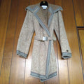 CHANEL Alpaca Coat Size 36 - Unused Near Mint Condition