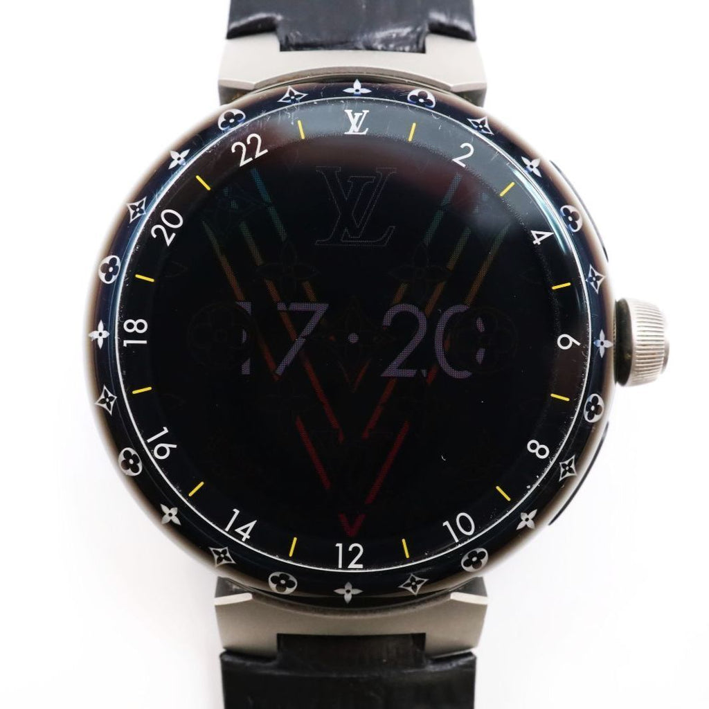 Louis Vuitton Tambour Horizon Light Up V3 Connected Matte Black Smartwatch