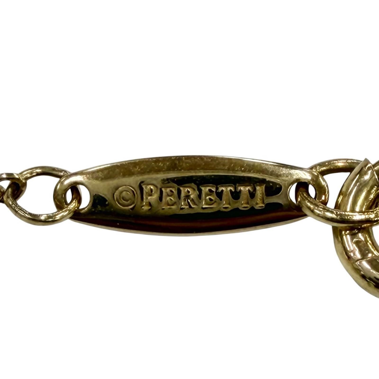 TIFFANY & Co. Elsa Peretti By the Yard 1P Diamond 0.03ct Necklace 750 Yellow Gold (18K YG)
