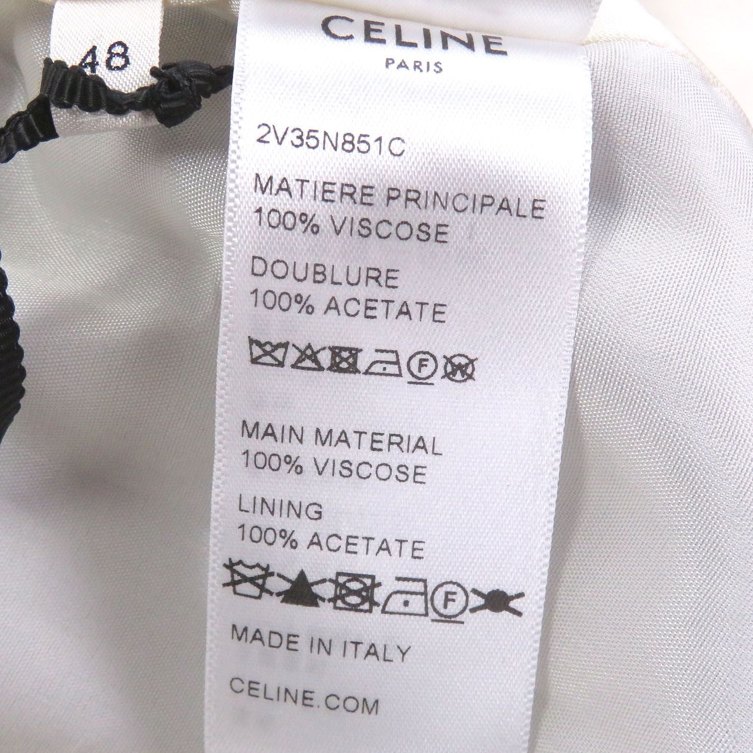 CELINE Sequin Embroidery American Teddy Jacket Blouson Size 48