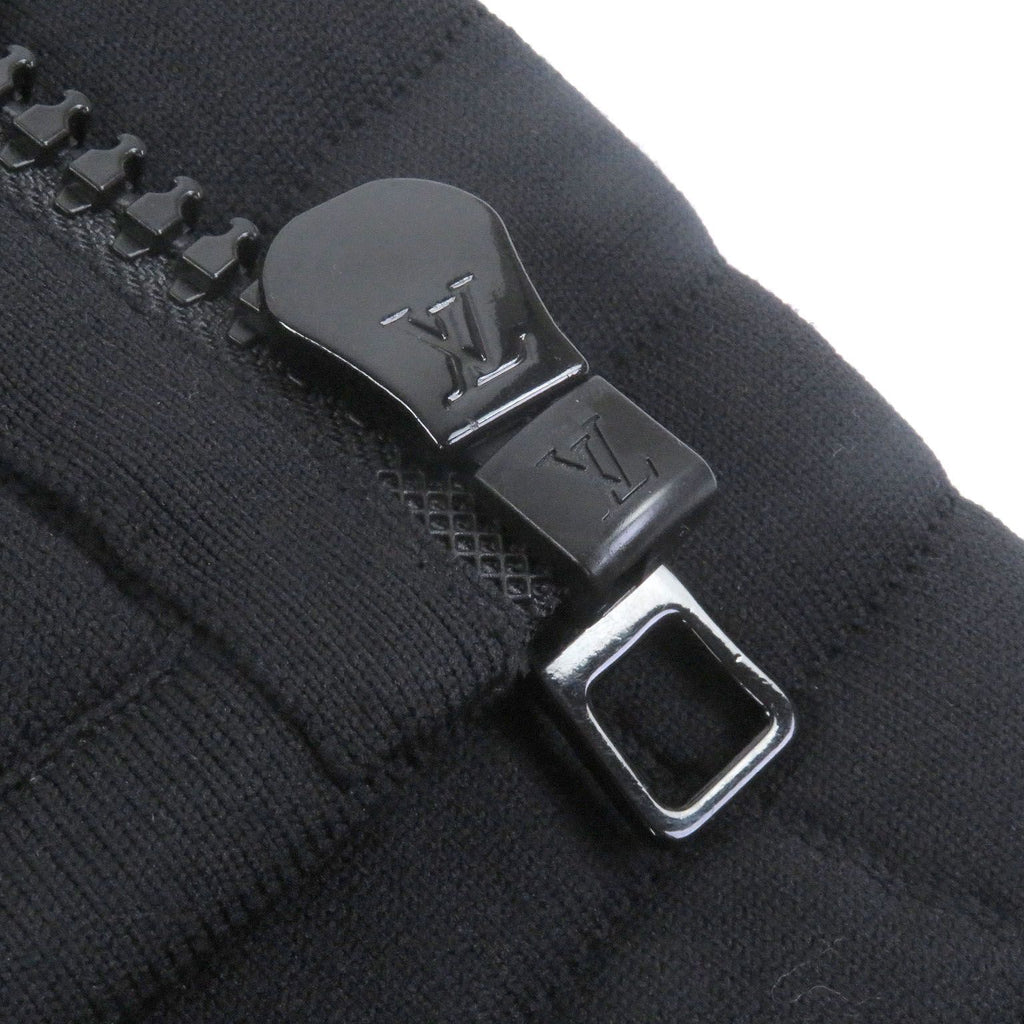 LOUIS VUITTON Plain Rainbow Zip-Up Quilted Jacket Blouson Black