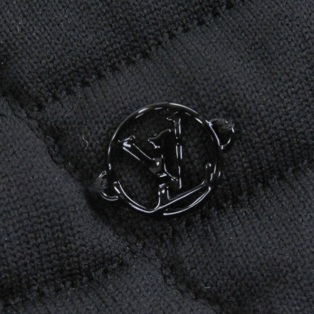 LOUIS VUITTON Plain Rainbow Zip-Up Quilted Jacket Blouson Black