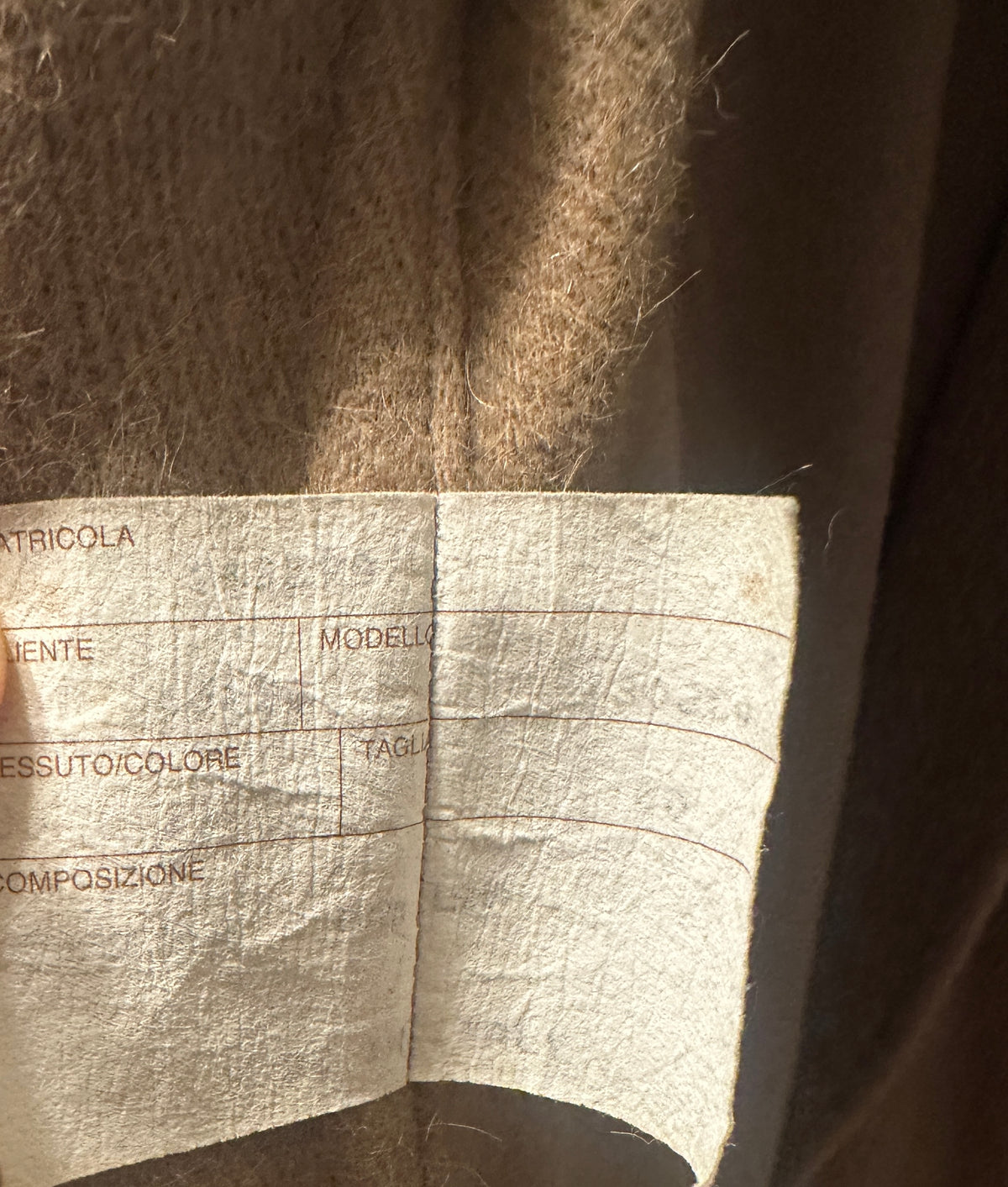 AGNONA MARTORA Alpaca and Wool Coat Made in Italy Size 40