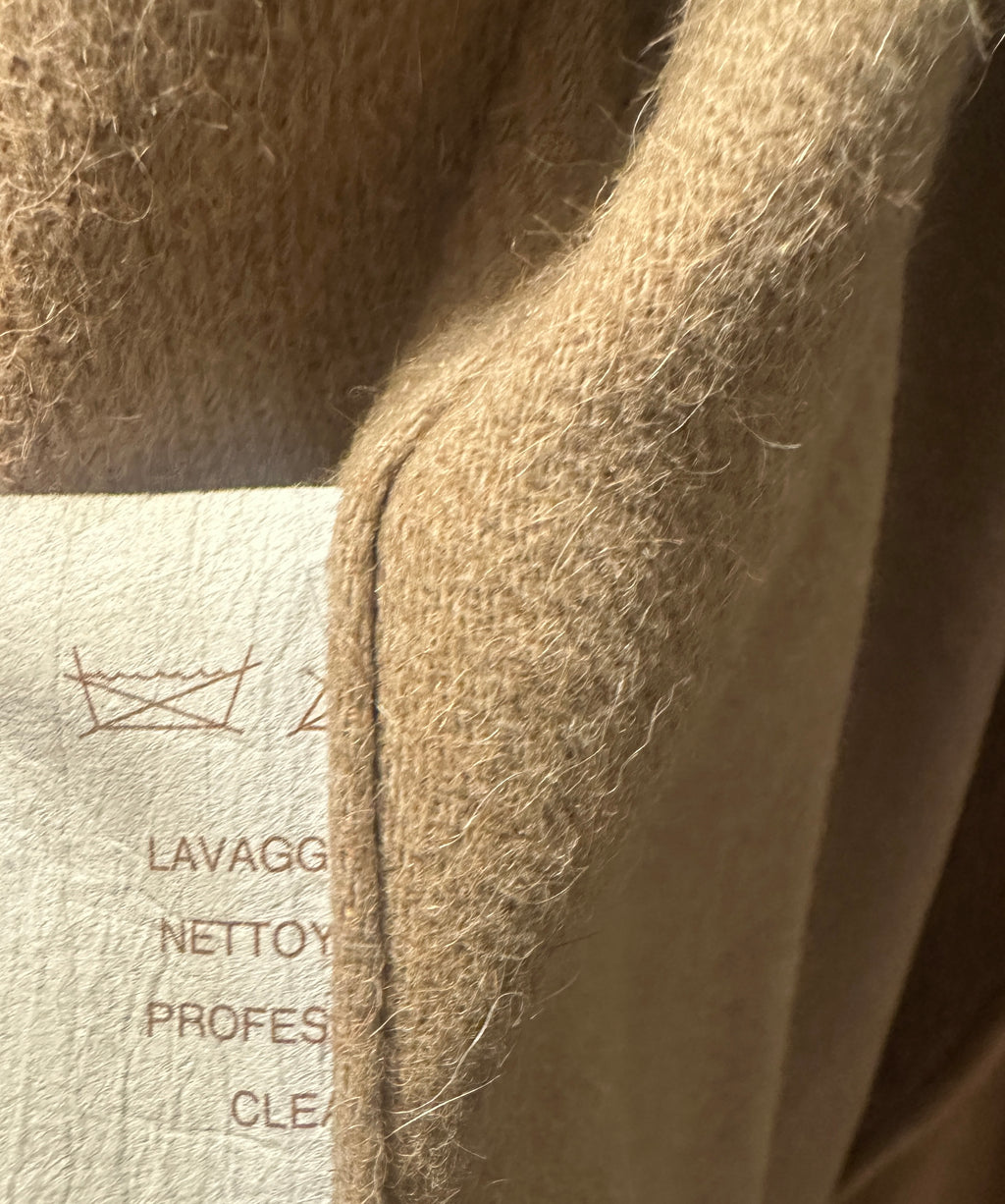 AGNONA MARTORA Alpaca and Wool Coat Made in Italy Size 40