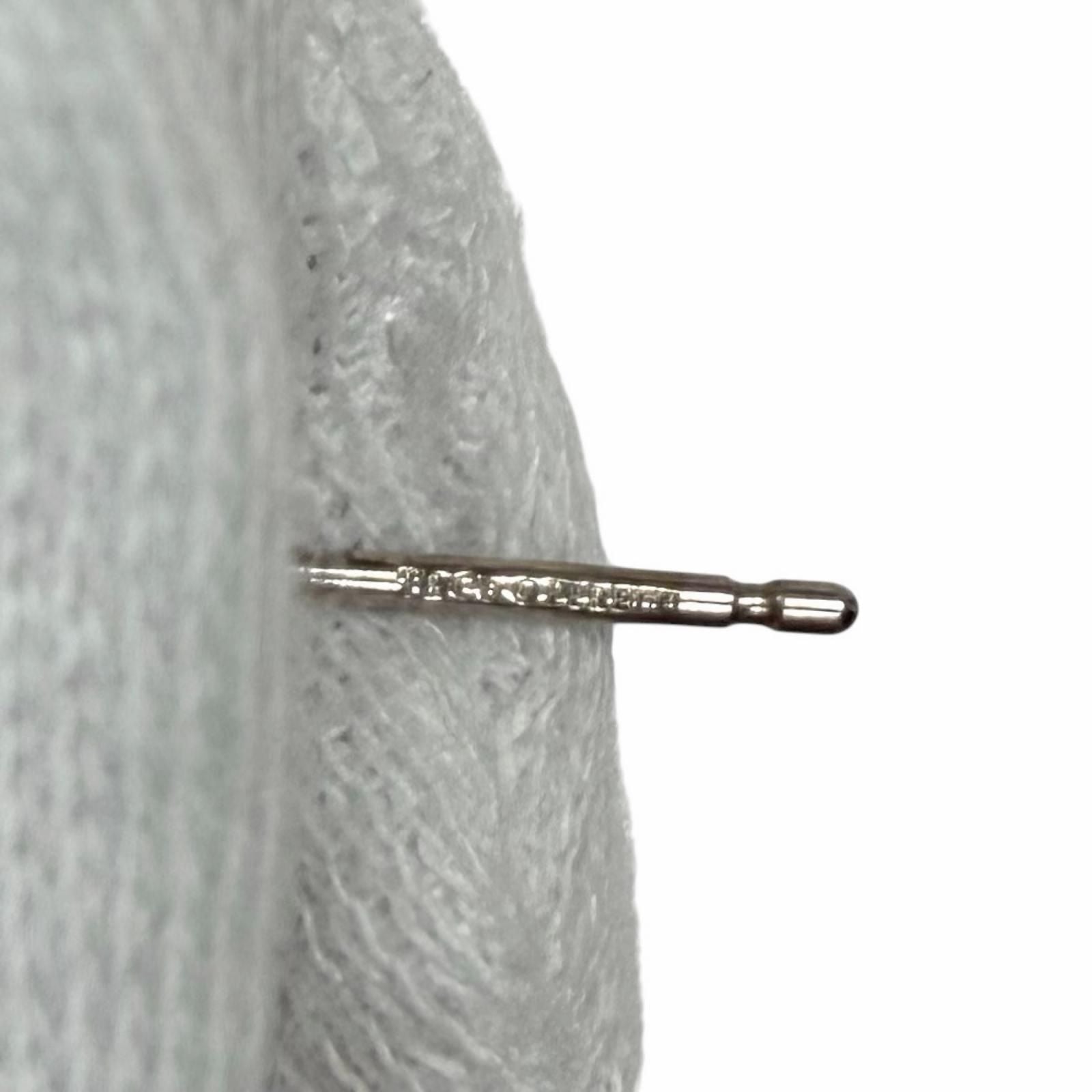 TIFFANY & Co. Elsa Peretti Diamond By the Yard Earrings SV925 Silver