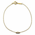 TIFFANY & Co. Elsa Peretti By the Yard 1P Diamond 0.03ct Bracelet 750 Yellow Gold (18K YG)