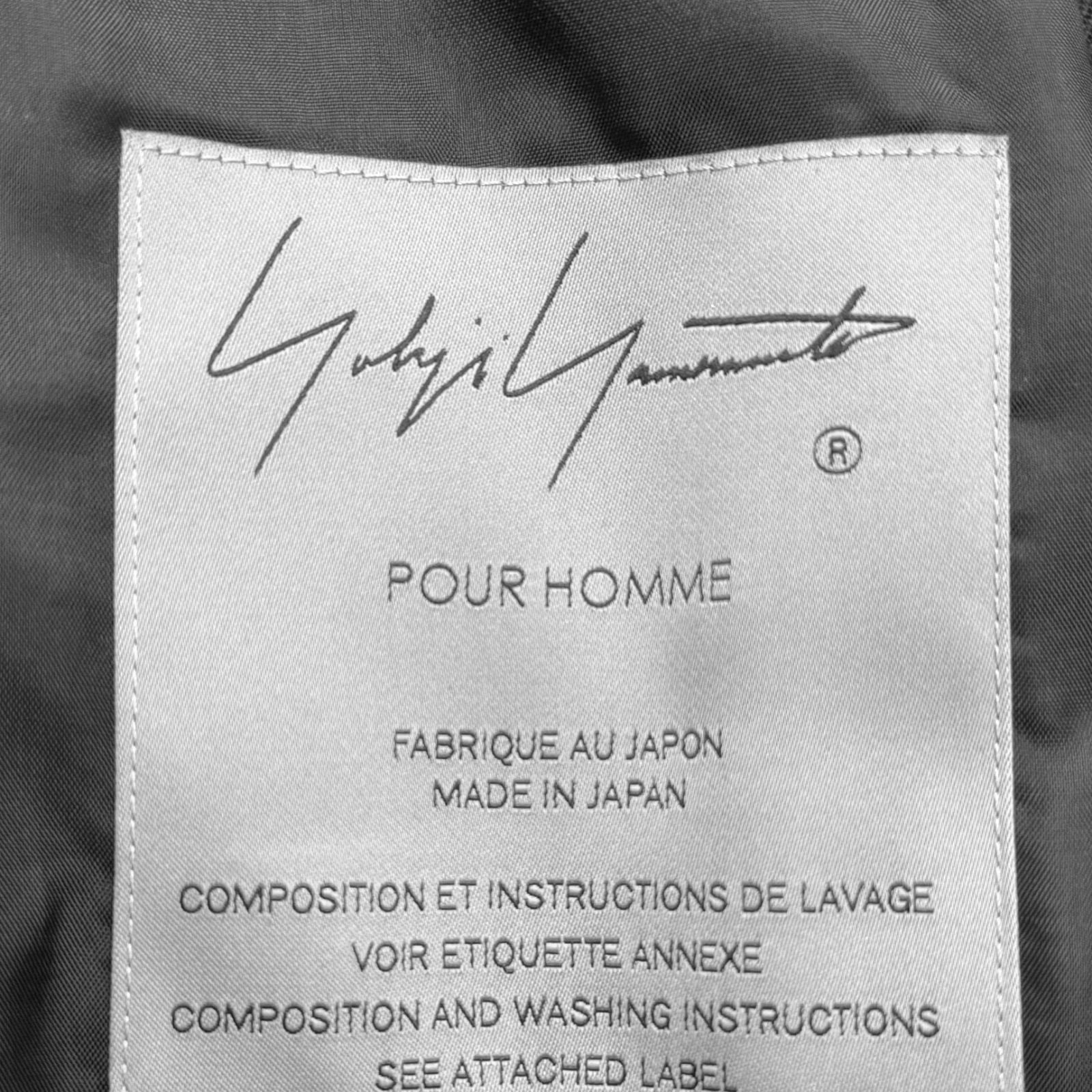 Yohji Yamamoto POUR HOMME 24AW 5 Pocket 3BS Tailored Jacket