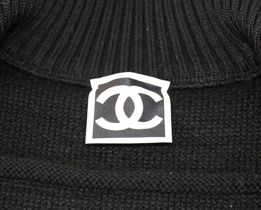 CHANEL スポーツ CCロゴ 08A ウールジャケット ブルゾン