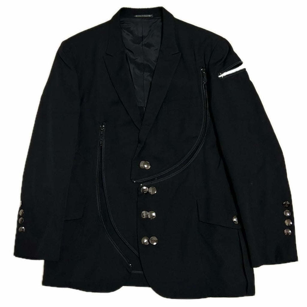 Yohji Yamamoto POUR HOMME 06SS ジップデザイン テーラードジャケット