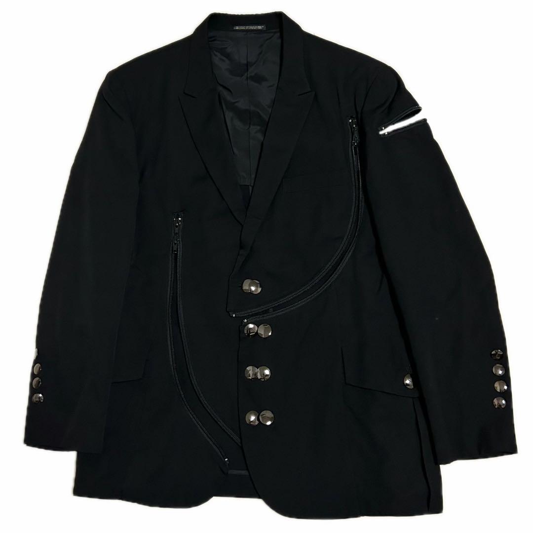 Yohji Yamamoto POUR HOMME 06SS ジップデザイン テーラードジャケット