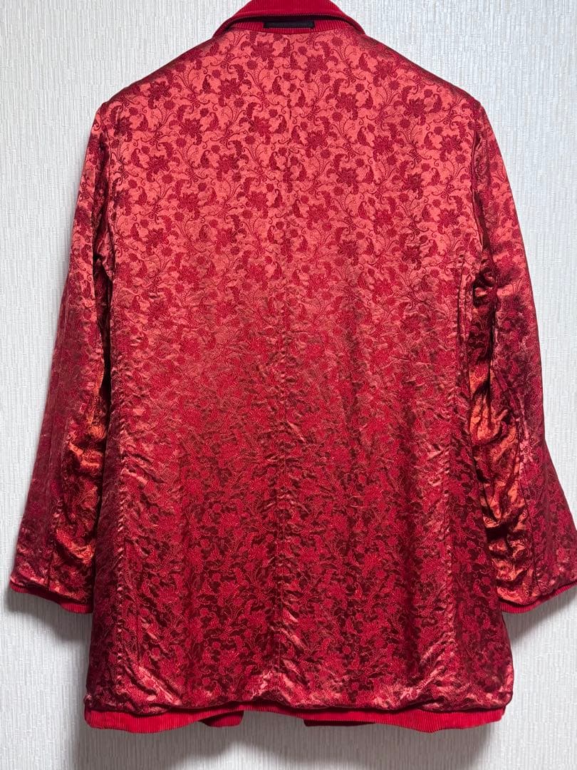 Yohji Yamamoto Men's Corduroy China Pattern Reversible Coat