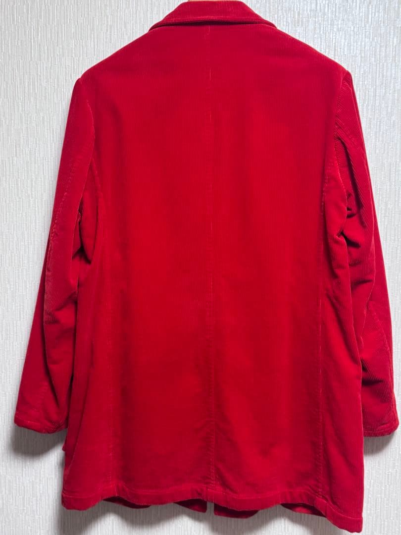 Yohji Yamamoto Men's Corduroy China Pattern Reversible Coat