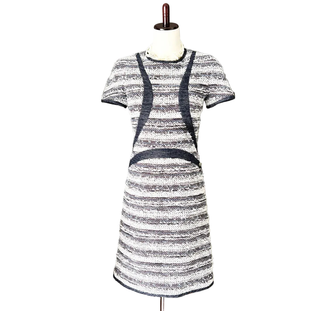 CHANEL MIX Tweed Gripoix One-Piece Dress