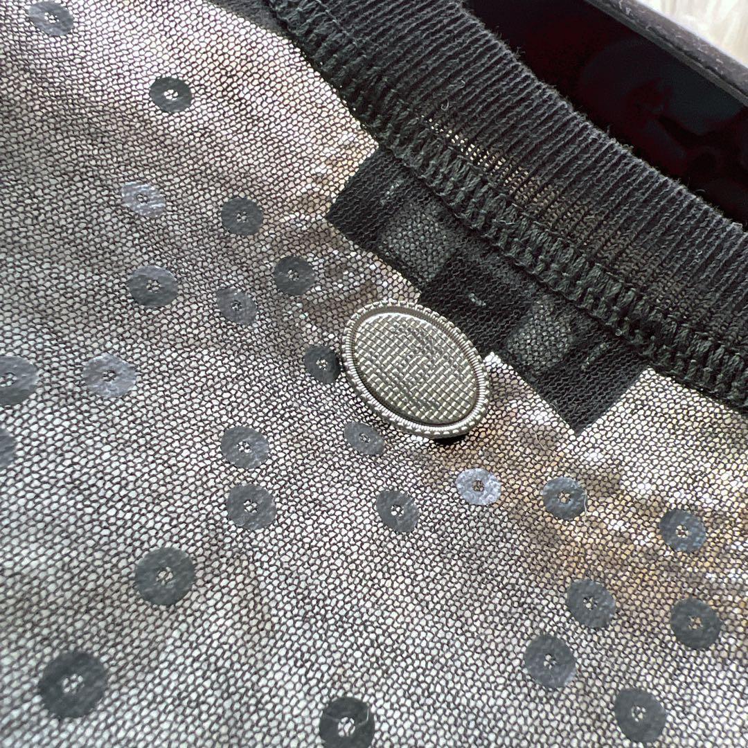 CHANEL Sequin CC Logo Setup Suit Jacket & Skirt