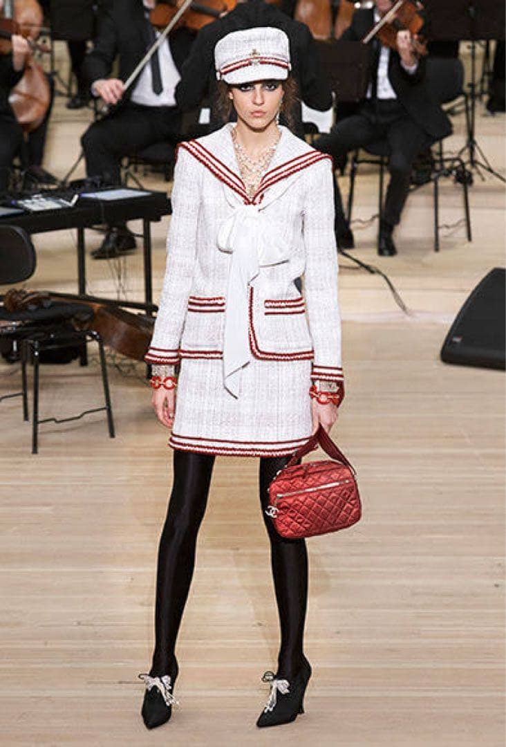 CHANEL Tweed Sailor Braid Jacket