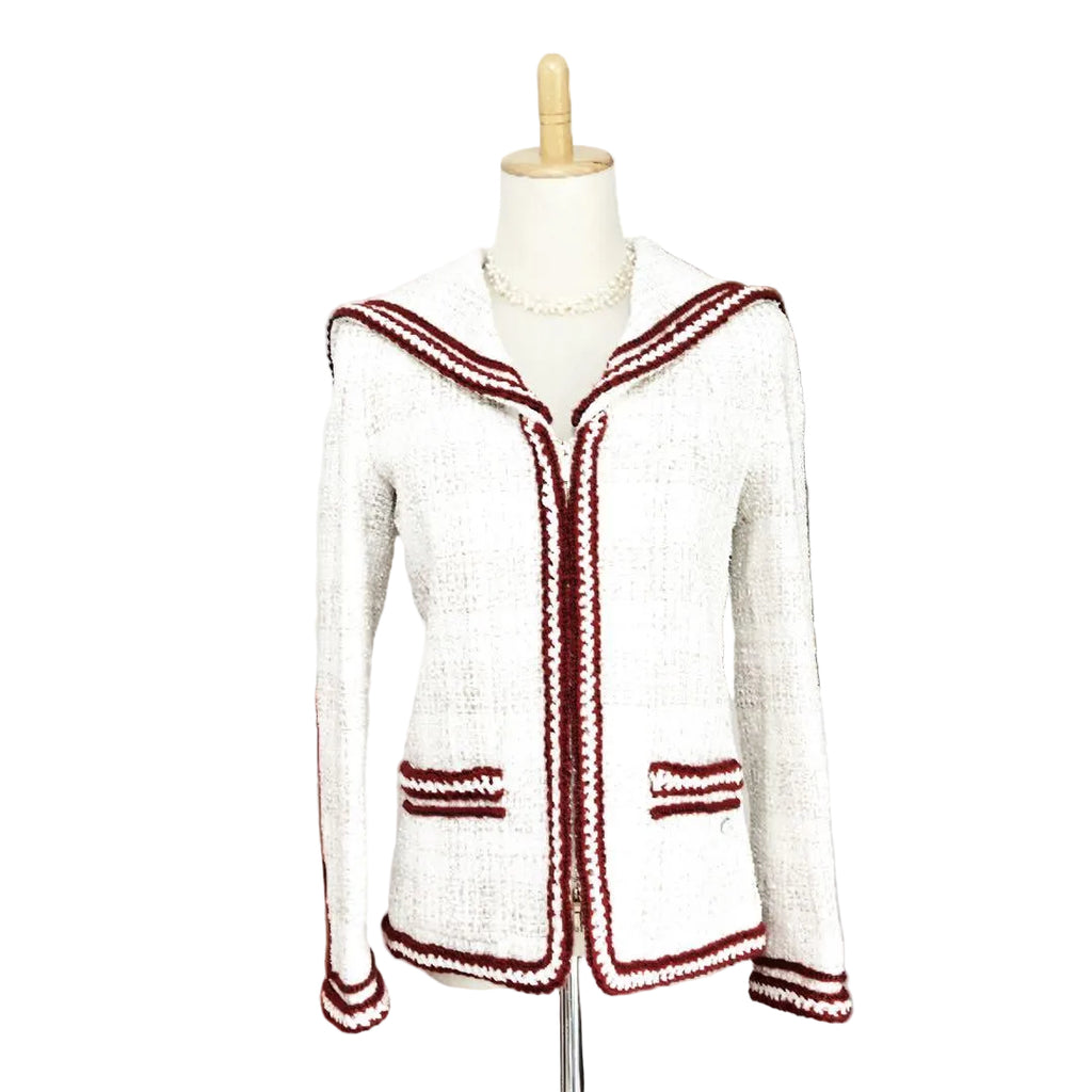 CHANEL Tweed Sailor Braid Jacket