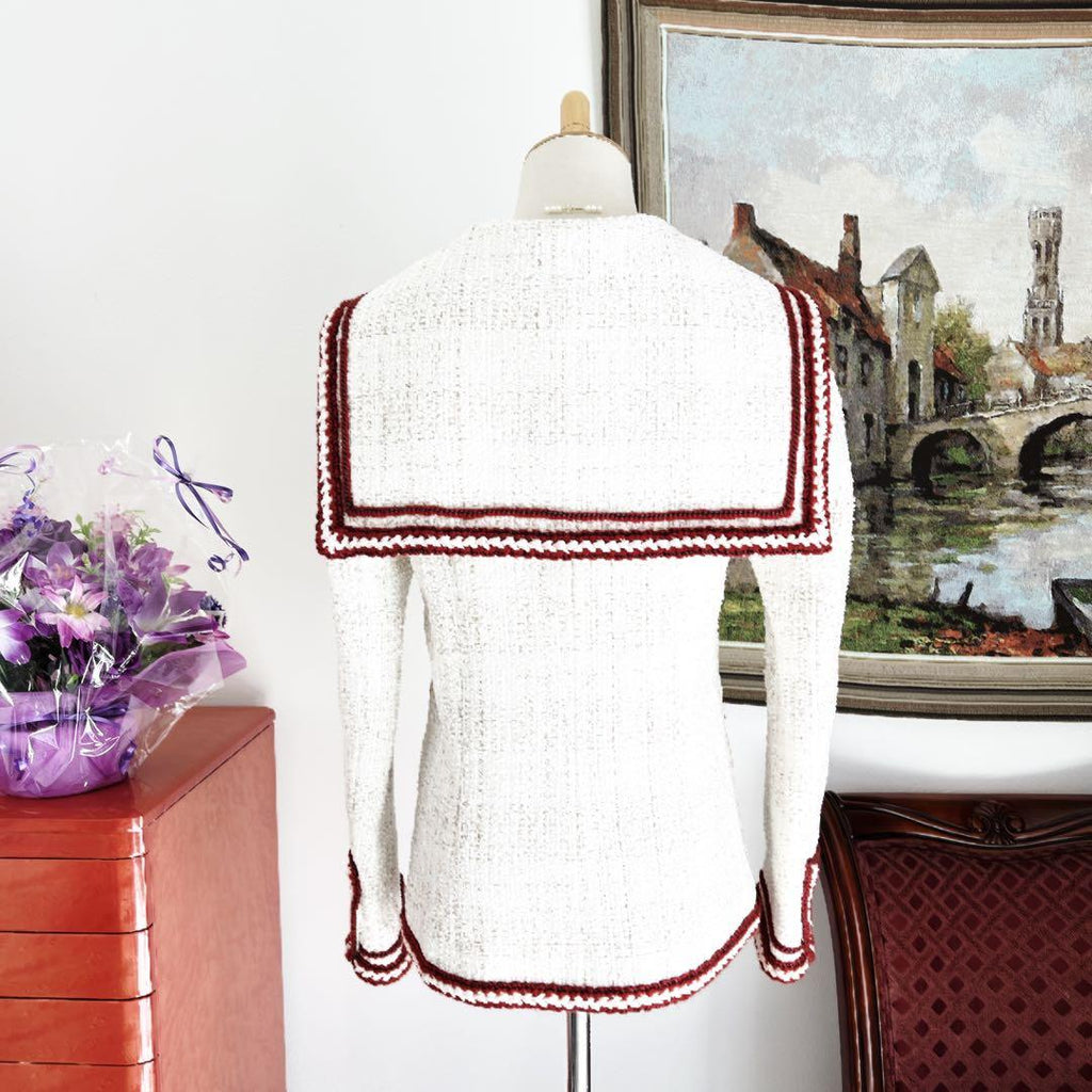 CHANEL Tweed Sailor Braid Jacket