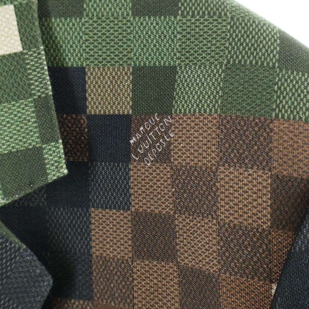 LOUIS VUITTON 24SS ダモフラージュ ダミエ ピクセル カモフラージュ 2B テーラード ジャケット