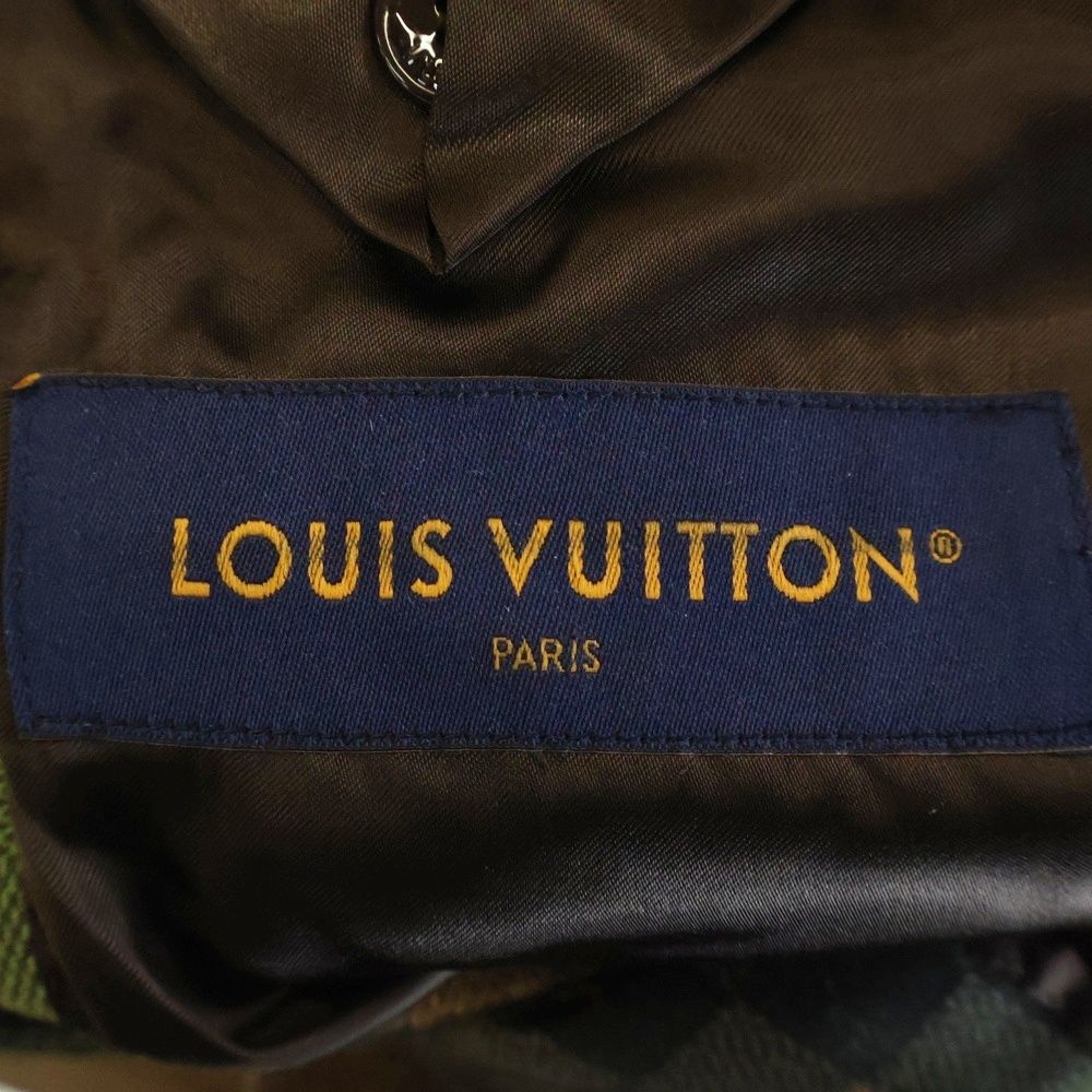 LOUIS VUITTON 24SS ダモフラージュ ダミエ ピクセル カモフラージュ 2B テーラード ジャケット