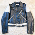 CELINE CLASSIC BIKER JACKET DOUBLE RIDERS