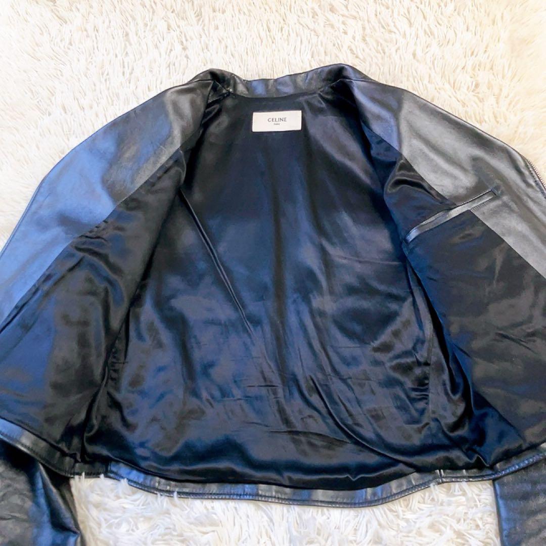 CELINE CLASSIC BIKER JACKET DOUBLE RIDERS