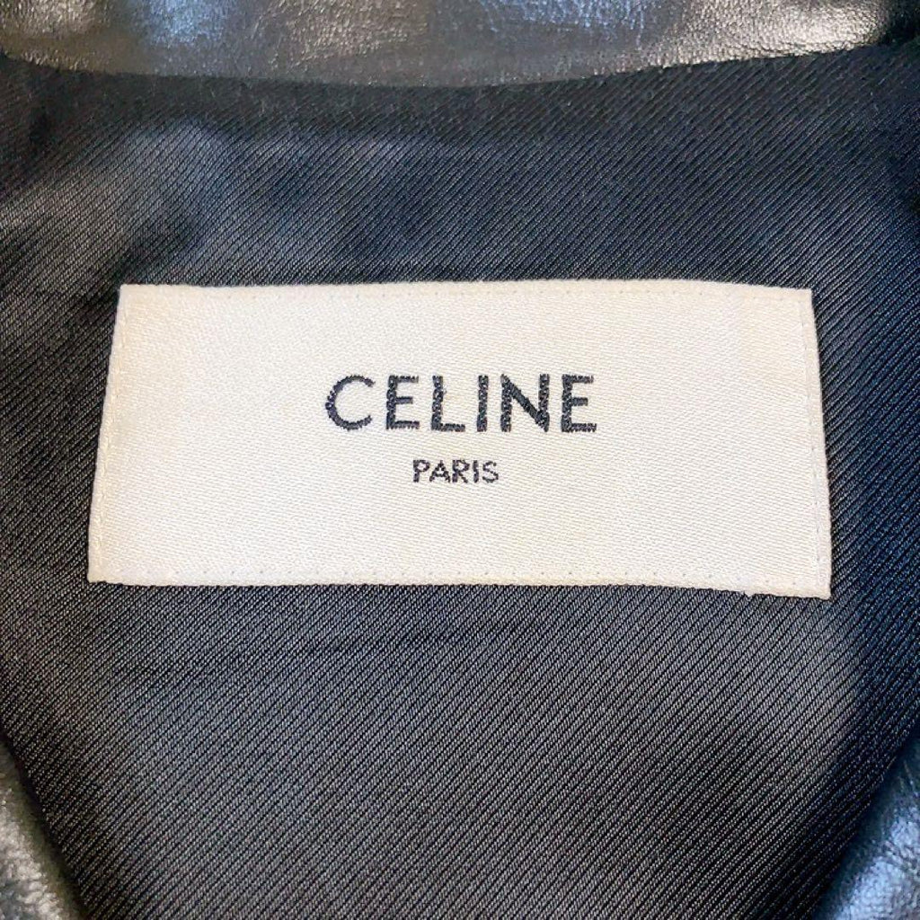 CELINE CLASSIC BIKER JACKET DOUBLE RIDERS
