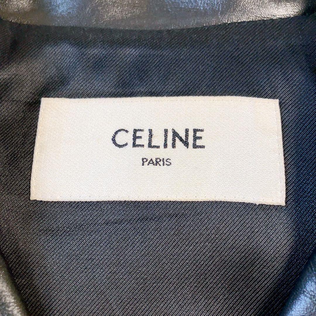 CELINE CLASSIC BIKER JACKET DOUBLE RIDERS