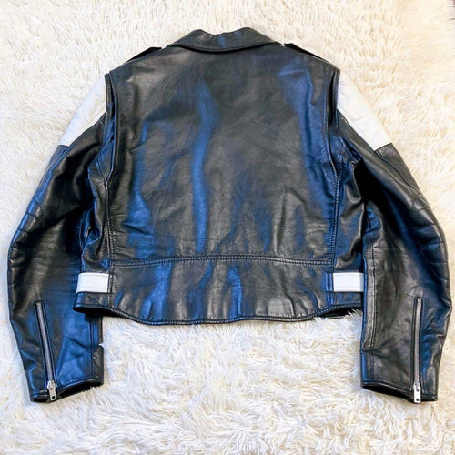 CELINE CLASSIC BIKER JACKET DOUBLE RIDERS