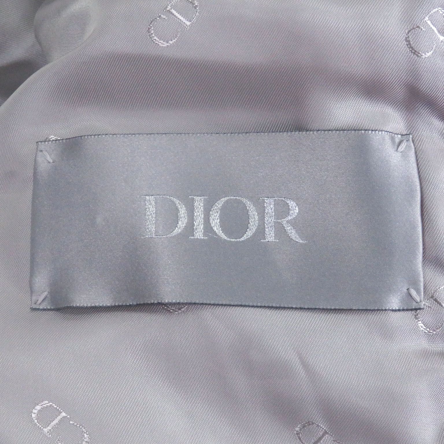 DIOR HOMME x ERL Cannage Logo Patch Padded Puffer Jacket Pink Size 48