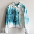 NWT LOUIS VUITTON 23SS Spray Monogram Denim Trucker Jacket Size 48