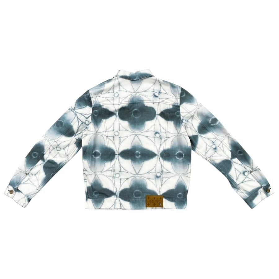 LOUIS VUITTON Monogram Flower Shibori Printed Jacket RM231 X67 HOA90W Size 44