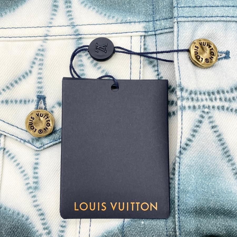 LOUIS VUITTON Monogram Flower Shibori Printed Jacket RM231 X67 HOA90W Size 44