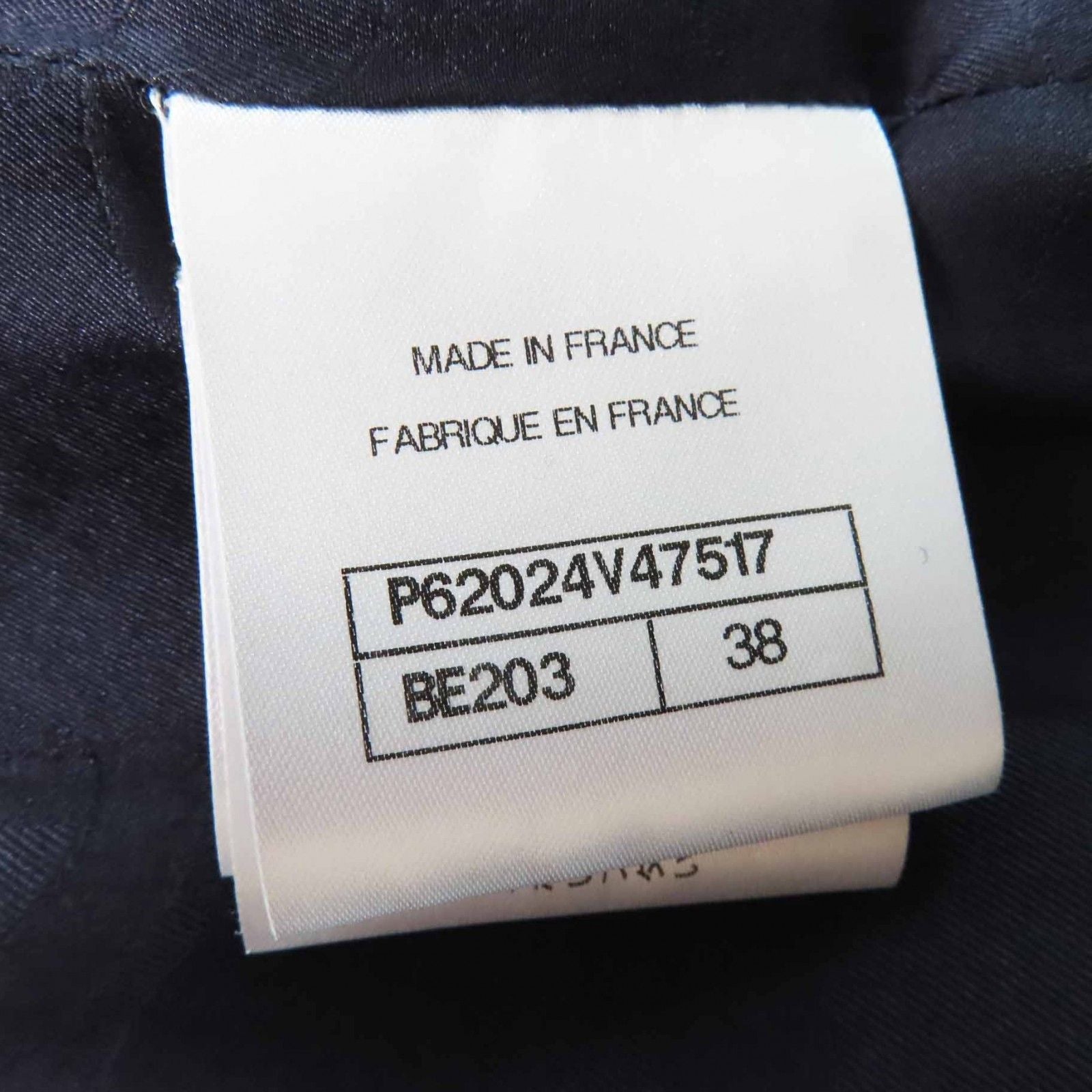 CHANEL P62024 Alpaca Coco Mark Button Extra Long Coat Dark Navy Size 38 Made in France