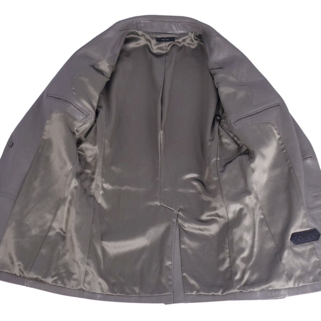 TOM FORD Lamb Leather Jacket Size 46