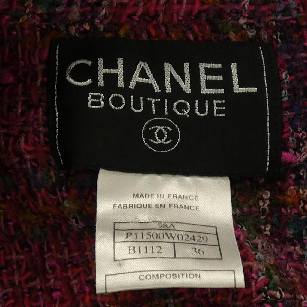 CHANEL 98A Vintage Jacket P11500W02429 Size 36