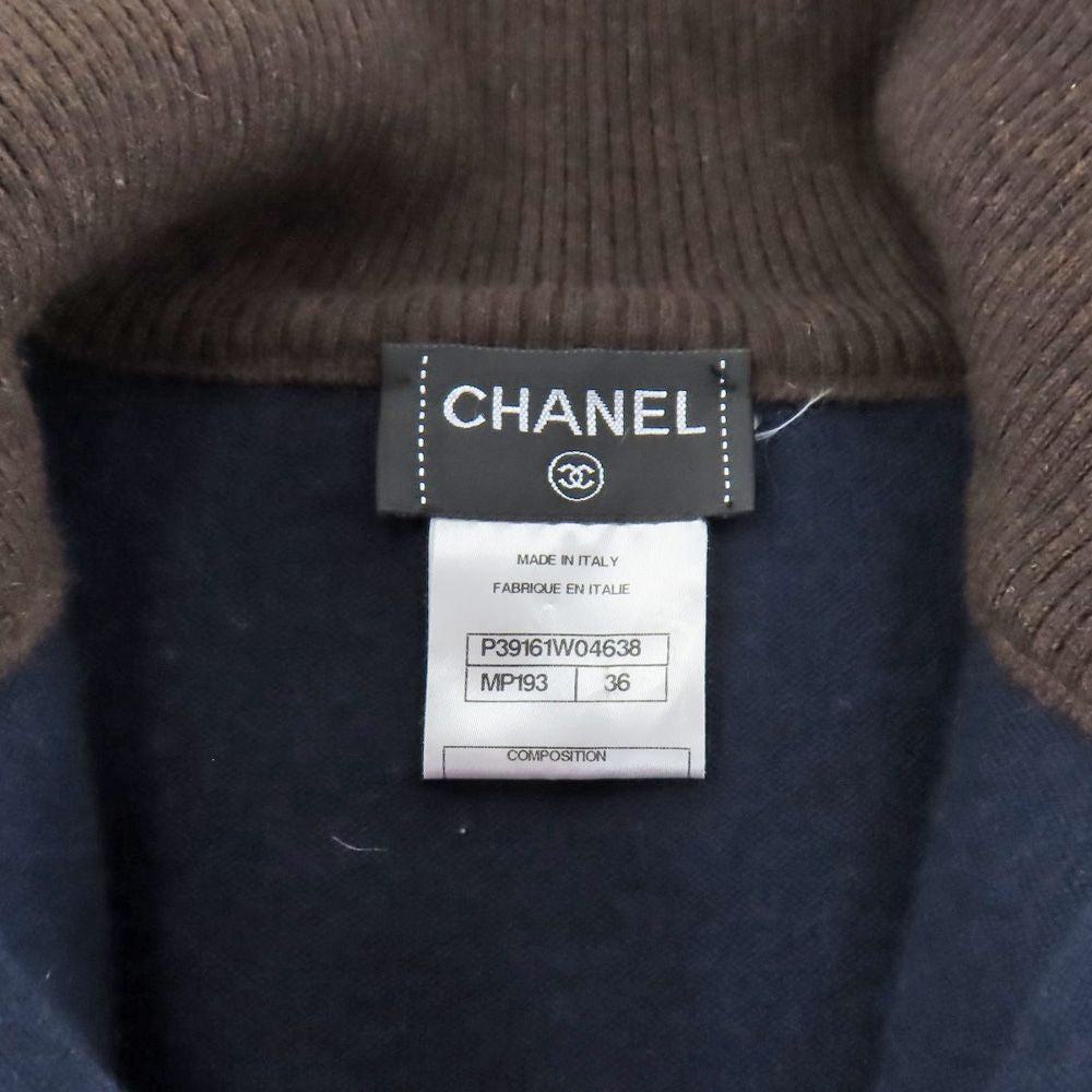 CHANEL Cashmere Blouson Jacket Size 36