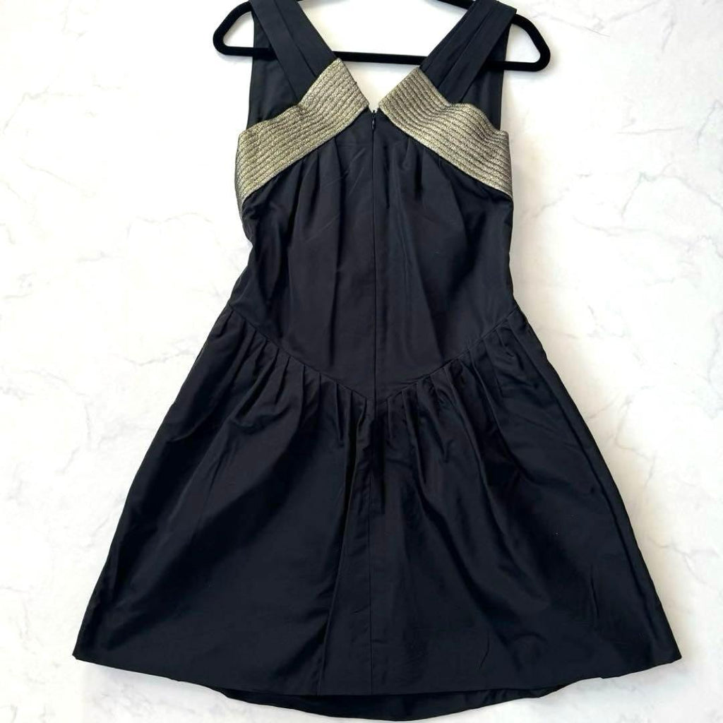 CHANEL Camellia Ribbon Dress CC Mark Hardware Size 36 Unworn