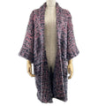 CHANEL Mohair Wool Lion Button Front Open Long Cardigan P50100 Size 34