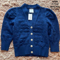 CHANEL Jacket Cardigan Navy Size 38 Unworn