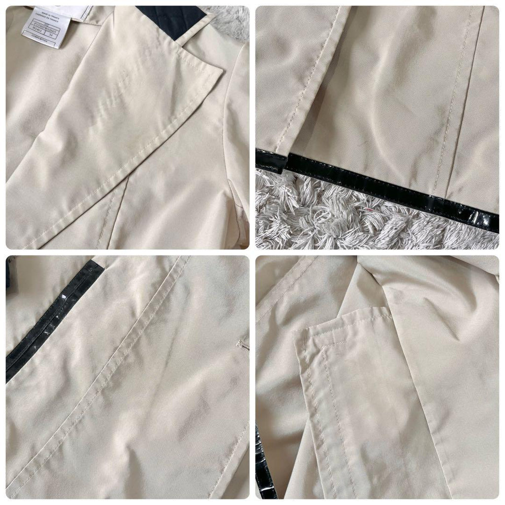 CHANEL Matelasse CC Button Tailored Jacket Size 34