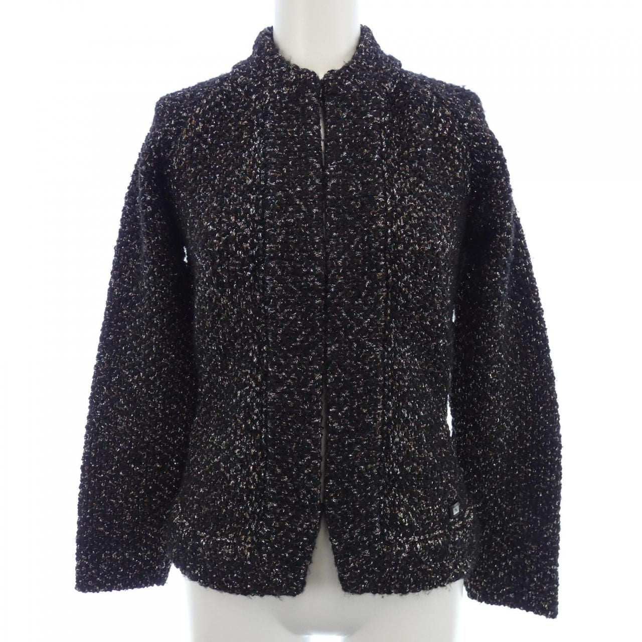 CHANEL Vintage 03A No Collar Jacket P21873V01381 Size 38